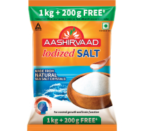 Aashirvaad Iodised Salt, 1 Kg