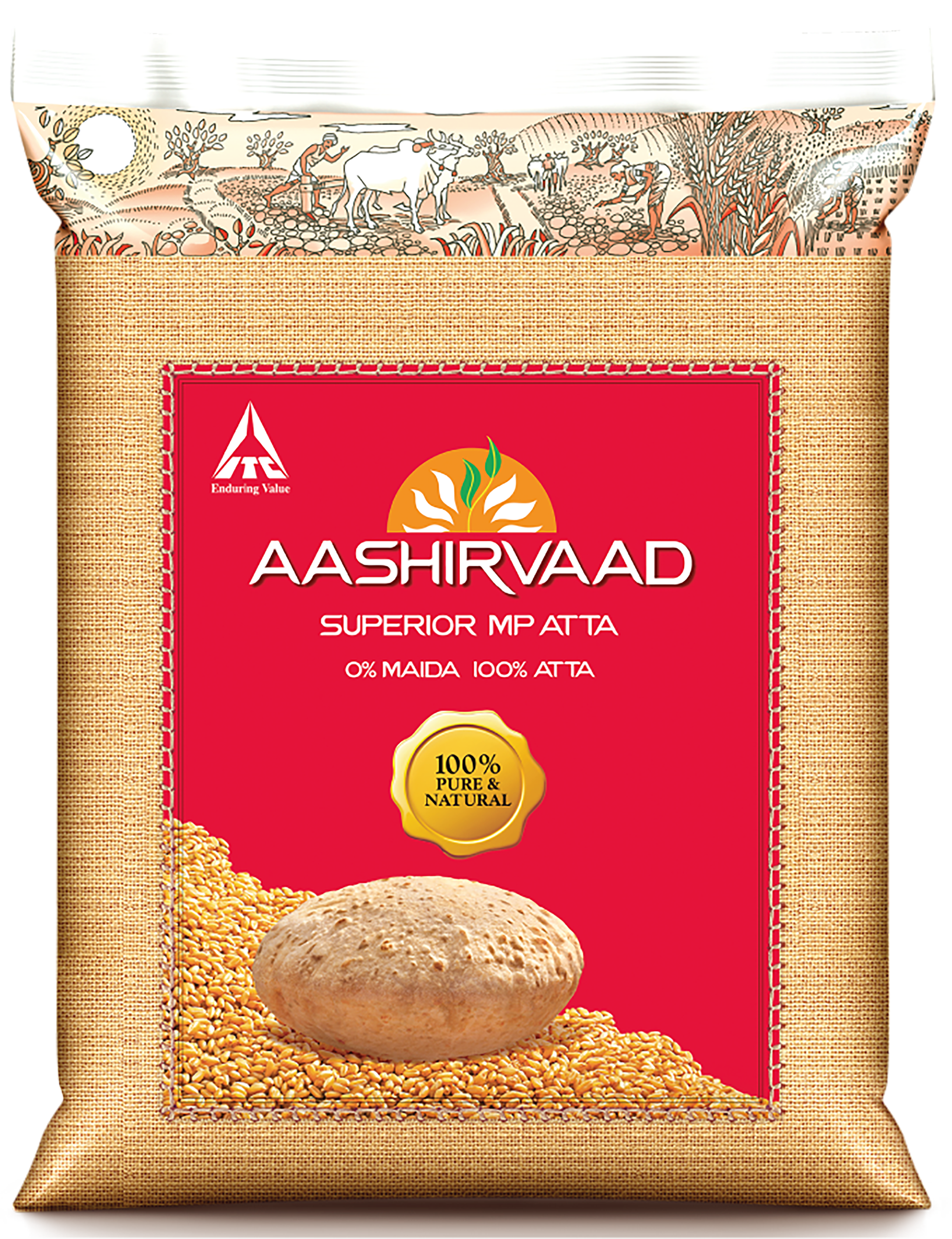 Aashirvaad Superior MP Atta, 1kg